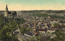 Ansicht von Weida, um 1912