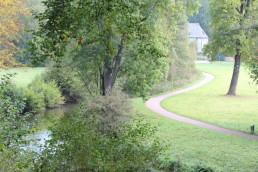 Blick auf das Goethe-Gartenhaus