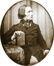 Franz Liszt im Jahr 1843