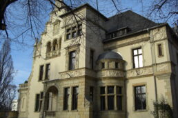 Die ehemalige Landesbücherei in der Goethestraße