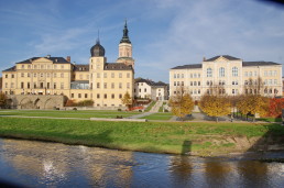 Blick auf das Untere Schloss