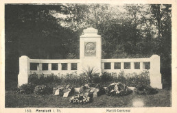 Das alte Marlitt-Denkmal um 1915