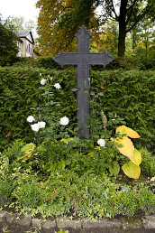 Das Grab Christophine Reinwalds auf dem Meininger Parkfriedhof