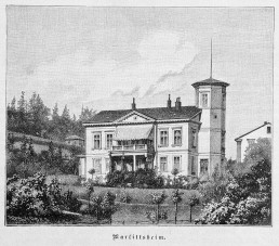 Die Villa »Marlittsheim« um 1885