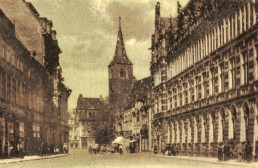 Blick in die Schlösserstraße, um 1919
