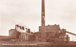Ansichtskarte der Fabrikanlage »Fortschritt«, um 1932