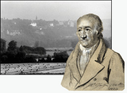 Goethe in Dornburg