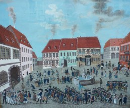 Pfingstfeiertag vor dem großen Stadtbrand 1822
