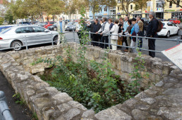 Fundamentreste der Altstadt auf dem Eichplatz