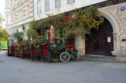 Café „Quirinus“ in der Jenergasse 1