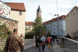 Die Stelle der einstigen Schrammei heute