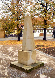 Das Menantes-Denkmal