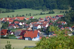 Blick auf den Ort vom Sonnenstein