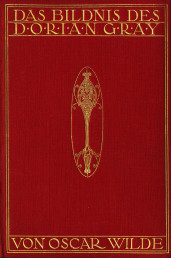 Bucheinband von Oskar Wildes Roman »Das Bildnis des Dorian Gray«
