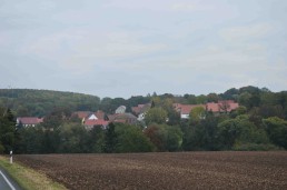 Kapellendorf, Blick auf den Ort