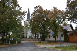 Kleinmölsen, Blick auf die Kirche