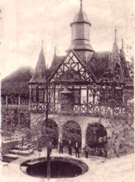 Popperode, Brunnenhaus, um 1900