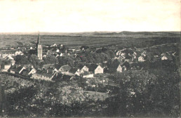 Blick auf Seebergen vom Gasthaus Düppel, um 1930