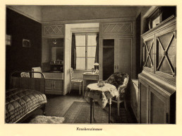 Tannenfeld, Patientenzimmer, um 1910