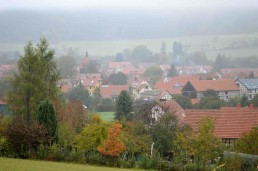 Blick auf Tiefengruben