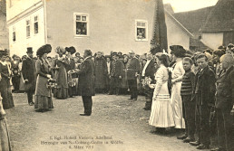 Besuch der Herzogin von Coburg-Gotha 1910 in Wölfis