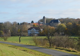 Denstedt, Blick auf den Ort