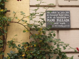 Gedenktafel für Hans Fallada