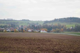 Sachsenbrunn, Blick auf den Ort