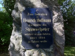 Tabarz, Gedenktafel für Heinrich Hoffmann