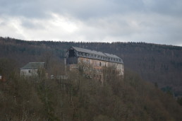 Blick auf Schloss Schwarzburg