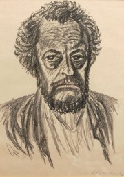 Selbstportrait von Ernst Barlach, 1928