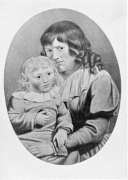 Christiane von Goethe mit Sohn August