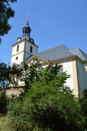 Blick auf die Kirche