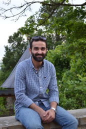 Hamed Abboud auf Burg Bodenstein im Juni 2016