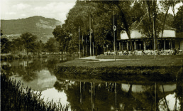 Das Paradies-Café in der Oberaue um 1937