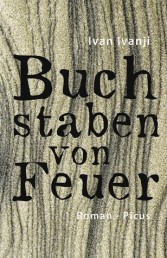 Bucheinband »Buchstaben von Feuer«