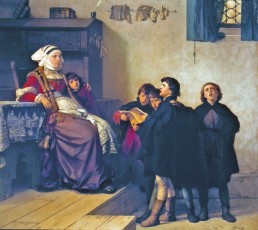 Luther vor Frau von Cotta