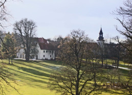 Blick auf das Schloss