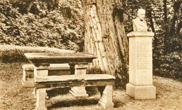 Wieland-Denkmal, um 1920