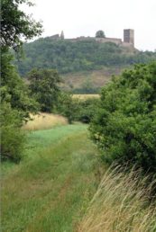 Burg Gleichen aus der Ferne