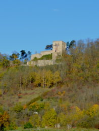 Blick zur Lobdeburg