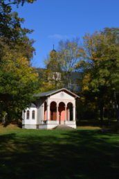 Pavillon im Park