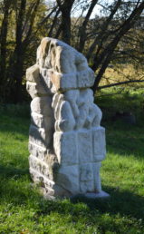 Skulptur am Novalisweg
