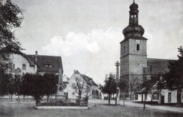 Roßleben, Markt, um 1930