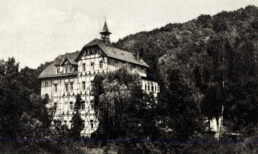 Blick auf das Sanatorium um 1930