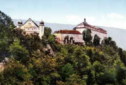 lick vom Schlossberg zum Schloss Schwarzburg