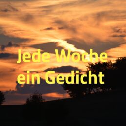 Jede Woche ein Gedicht