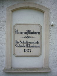 Alte Schule in Sachsdorf