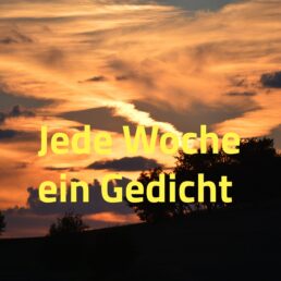 Jede Woche ein Gedicht