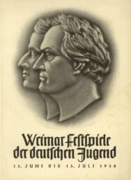 Broschüre zu den Weimar-Festspielen der deutschen Jugend / Herausgegeben vom Kulturamt der Reichsjugendführung